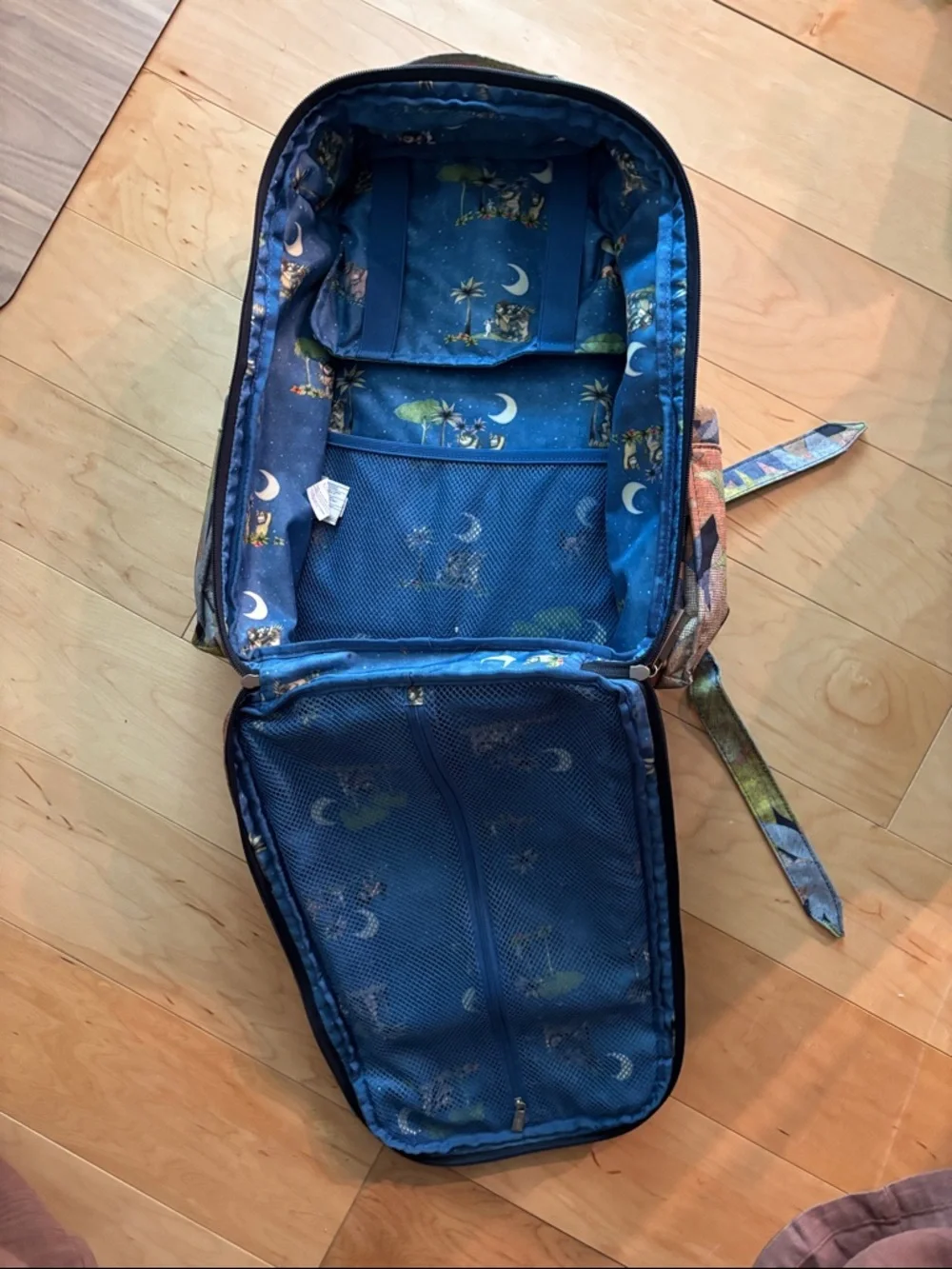 JuJuBe Where the Wild Things Are backpack or diaper bag RARE - Picture 3 of 4